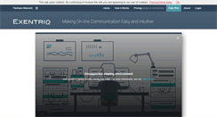 Desktop Screenshot of exentriq.com